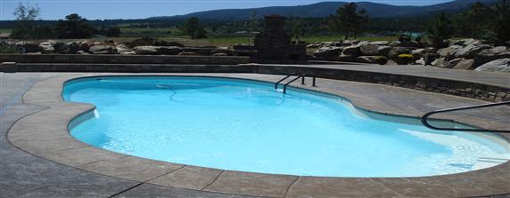 San Juan fiberglass pool